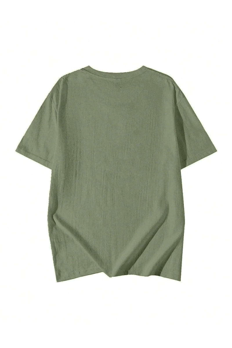 Karikatür ve Grafik tasarım Oversize T-shirt Cartoon/Letter serisi kod85
