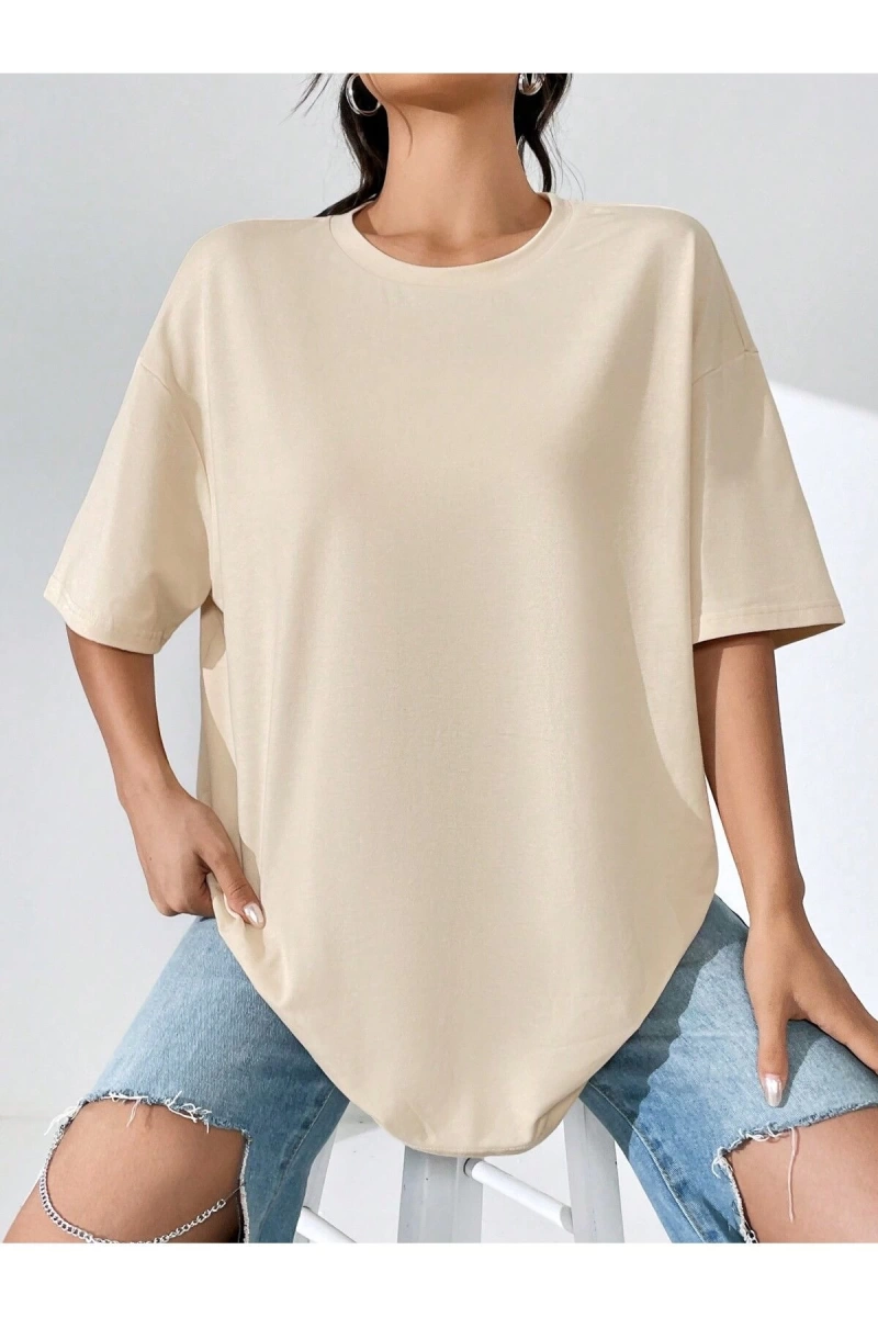 Karikatür ve Grafik tasarım Oversize T-shirt Cartoon/Letter serisi kod861