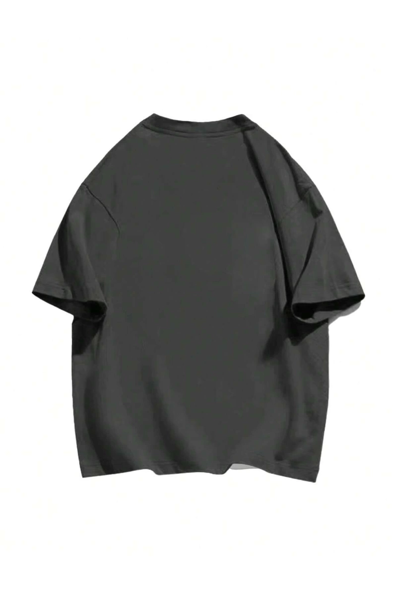 Karikatür ve Grafik tasarım Oversize T-shirt Cartoon/Letter serisi kod97