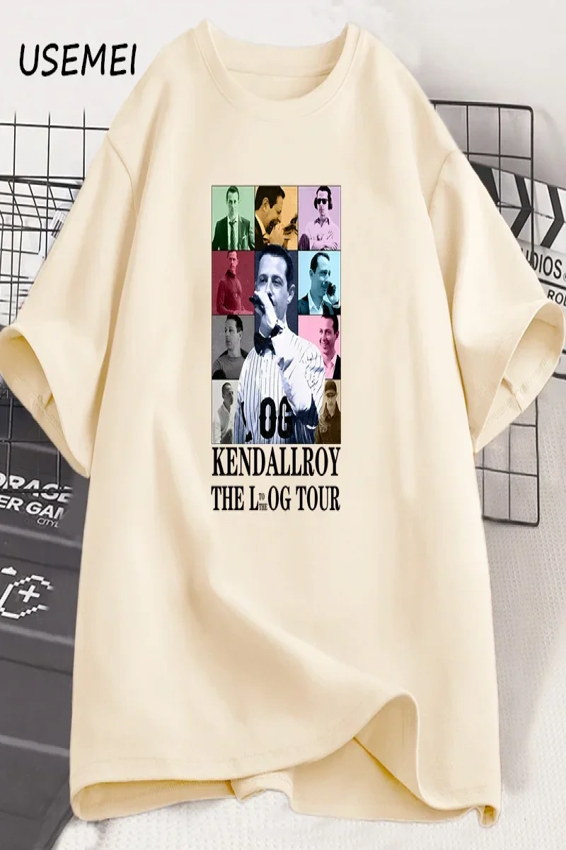 Kendall Roy Eras tur T Shirt erkekler kadınlar için 90s Vintage arkaya TV gösterisi T-shirt e 2922