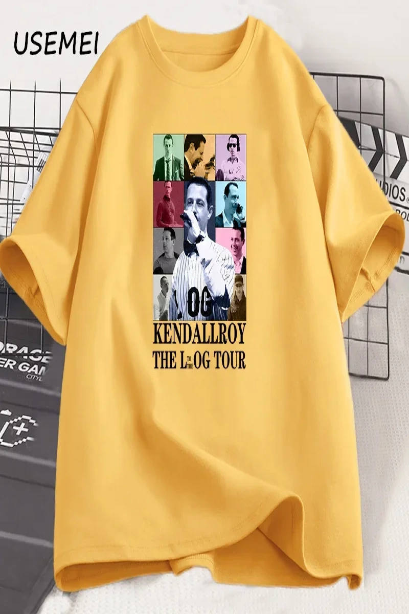 Kendall Roy Eras tur T Shirt erkekler kadınlar için 90s Vintage arkaya TV gösterisi T-shirt e 2922