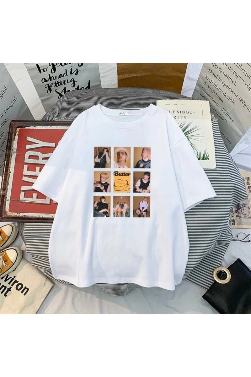 Kırmızı Etiket Gala Bts Yeni Albüm Tişört 10185