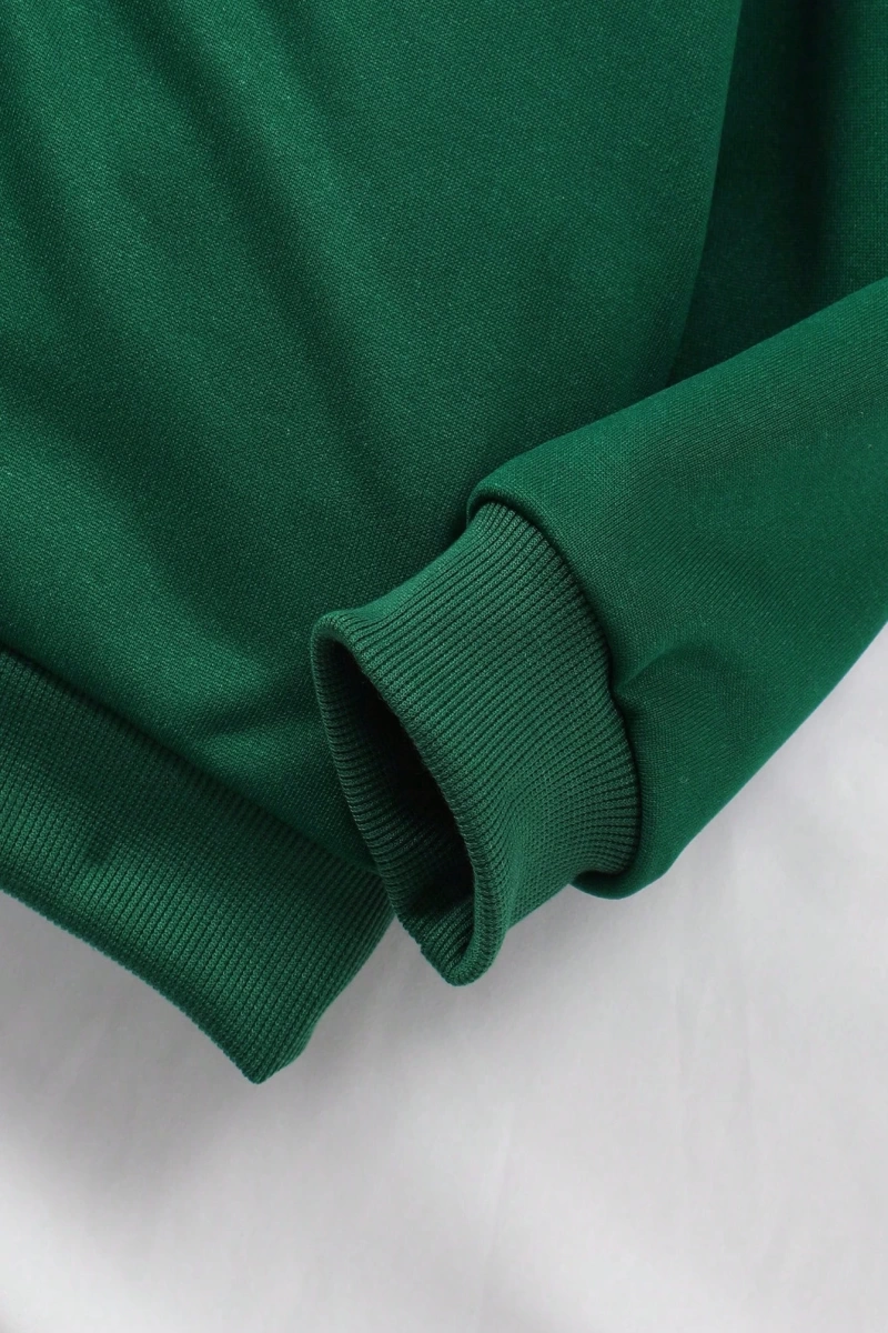 Kız Düz Renk Ayı Baskılı Kapüşonlu Sweatshirt Model 5139