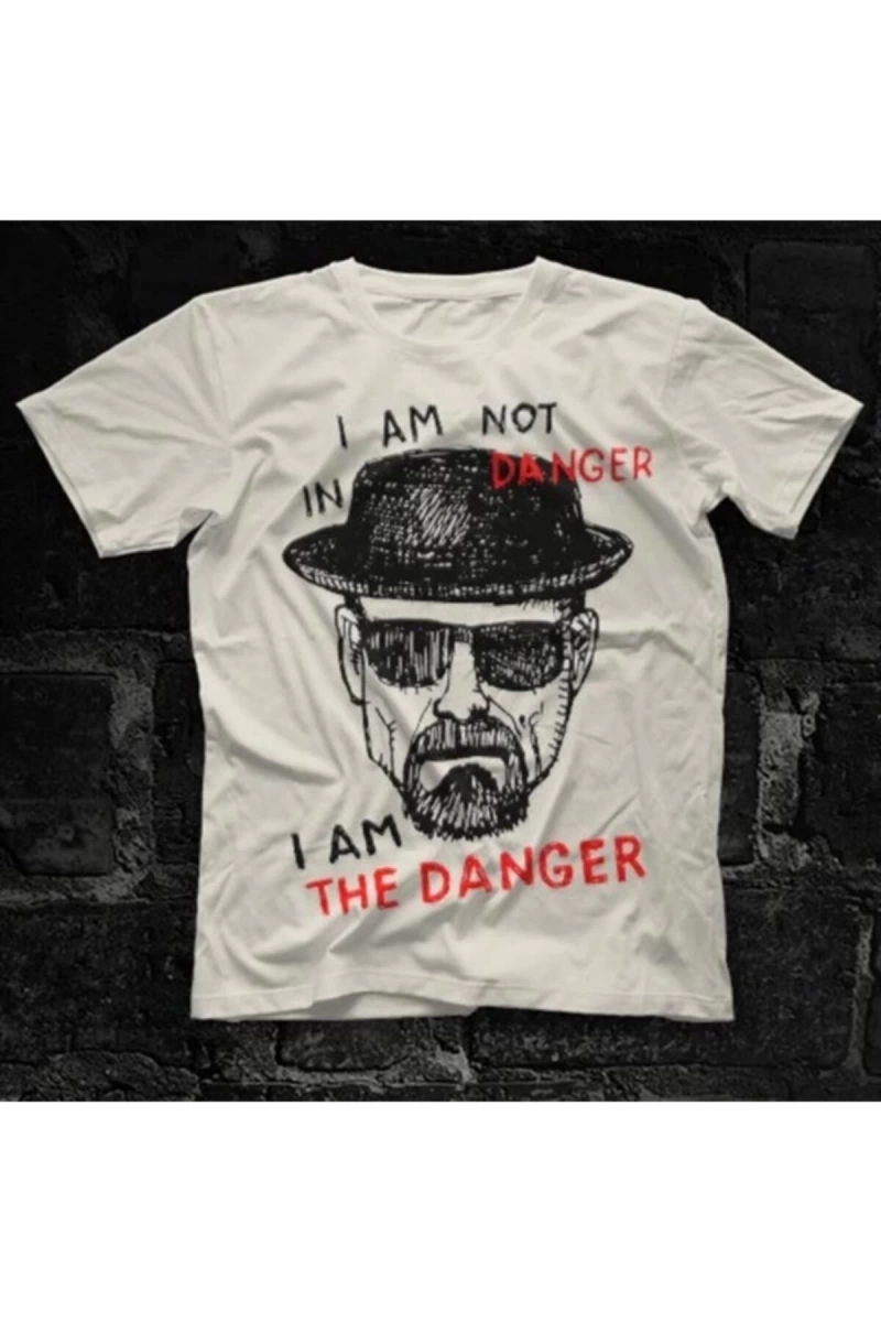 Ko Buta Breaking Bad Heisenberg Beyaz Unisex Tişört T-shirt 850wt
