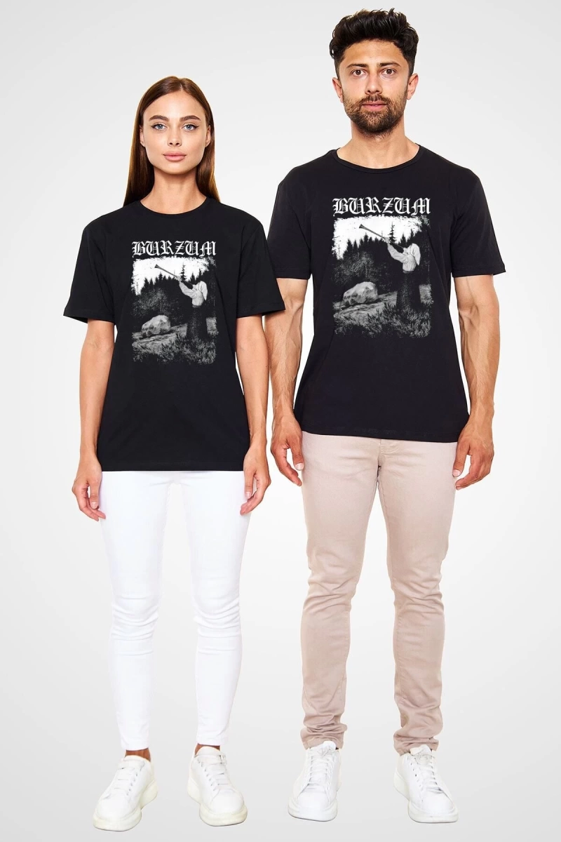 Ko Buta Burzum Siyah Unisex Tişört T-shirt T1668