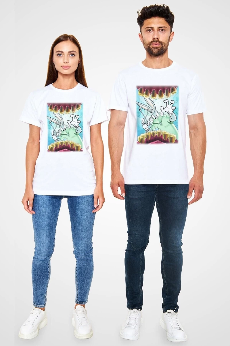Ko Buta Diş Hekimi Beyaz Unisex Tişört T-shirt T9320