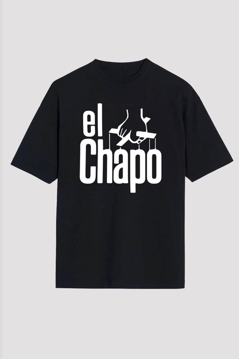 Ko Buta Narcos Pablo Escobar Siyah Unisex Oversize Tişört T-shirt Os6097