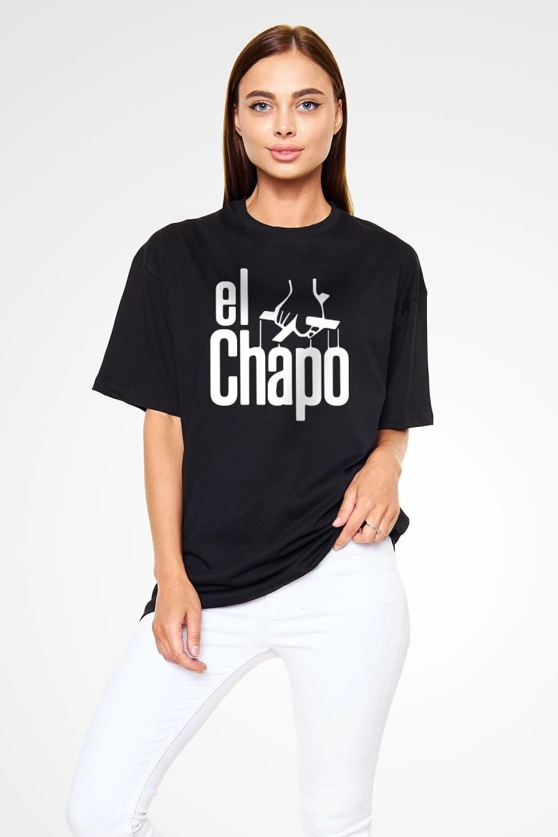 Ko Buta Narcos Pablo Escobar Siyah Unisex Oversize Tişört T-shirt Os6097