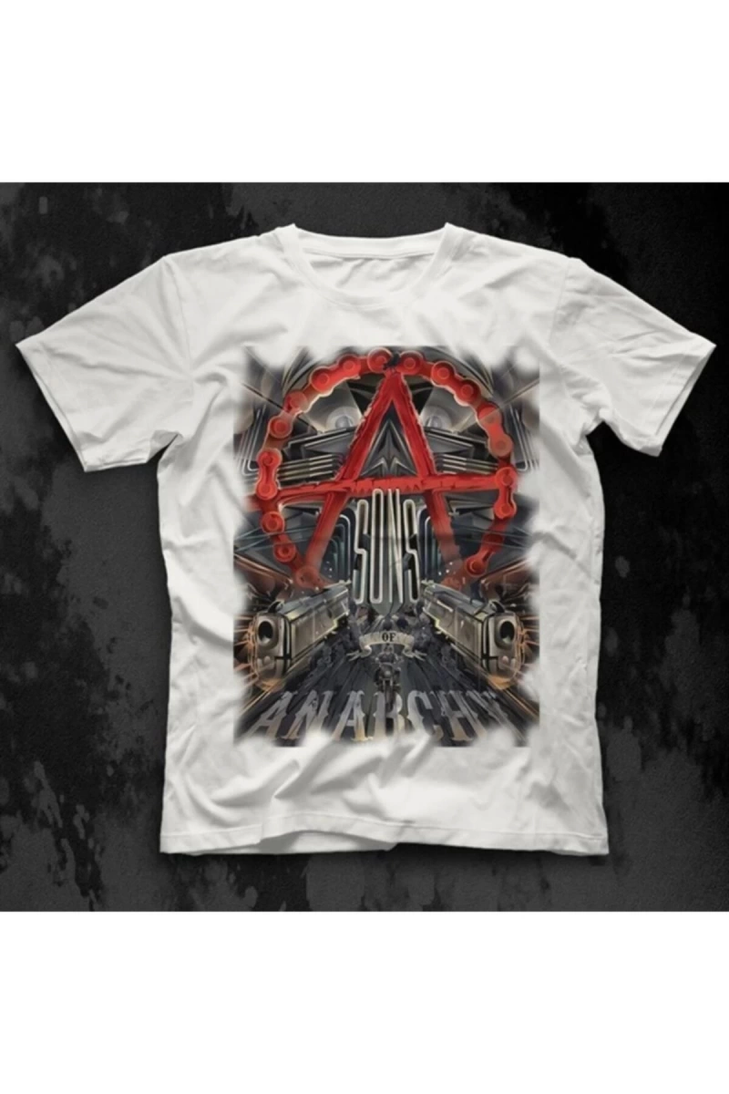 Ko Buta Sons Of Anarchy Beyaz Unisex Tişört T-shirt 7714wt