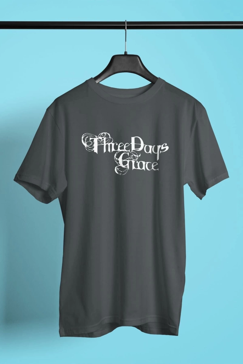 Ko Buta Three Days Grace Baskılı Unisex Füme Tişört Tk3023