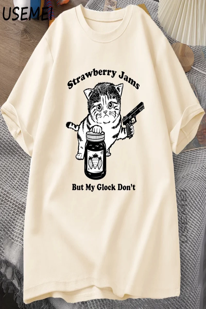 Komik kedi okuma kitap t-shirt grafik Tees pamuk erkek giyim O boyun Meme kısa kollu Tees Har 2832