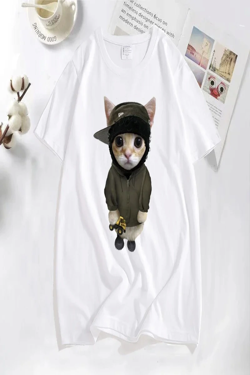 Komik Yoga T Shirt Kurbağa Öz Bakım T-Shirt Pamuk Kısa Kollu Pozitif Cottagecore Namaste Tee  2821