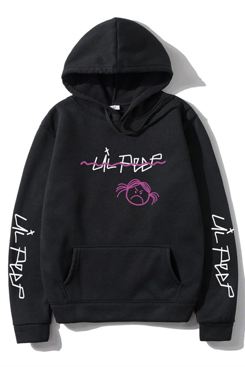 Lil Peep Hoodie Siyah