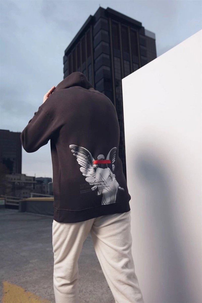 Made In Disintegration Antrasit Unisex Sweatshirt Gri