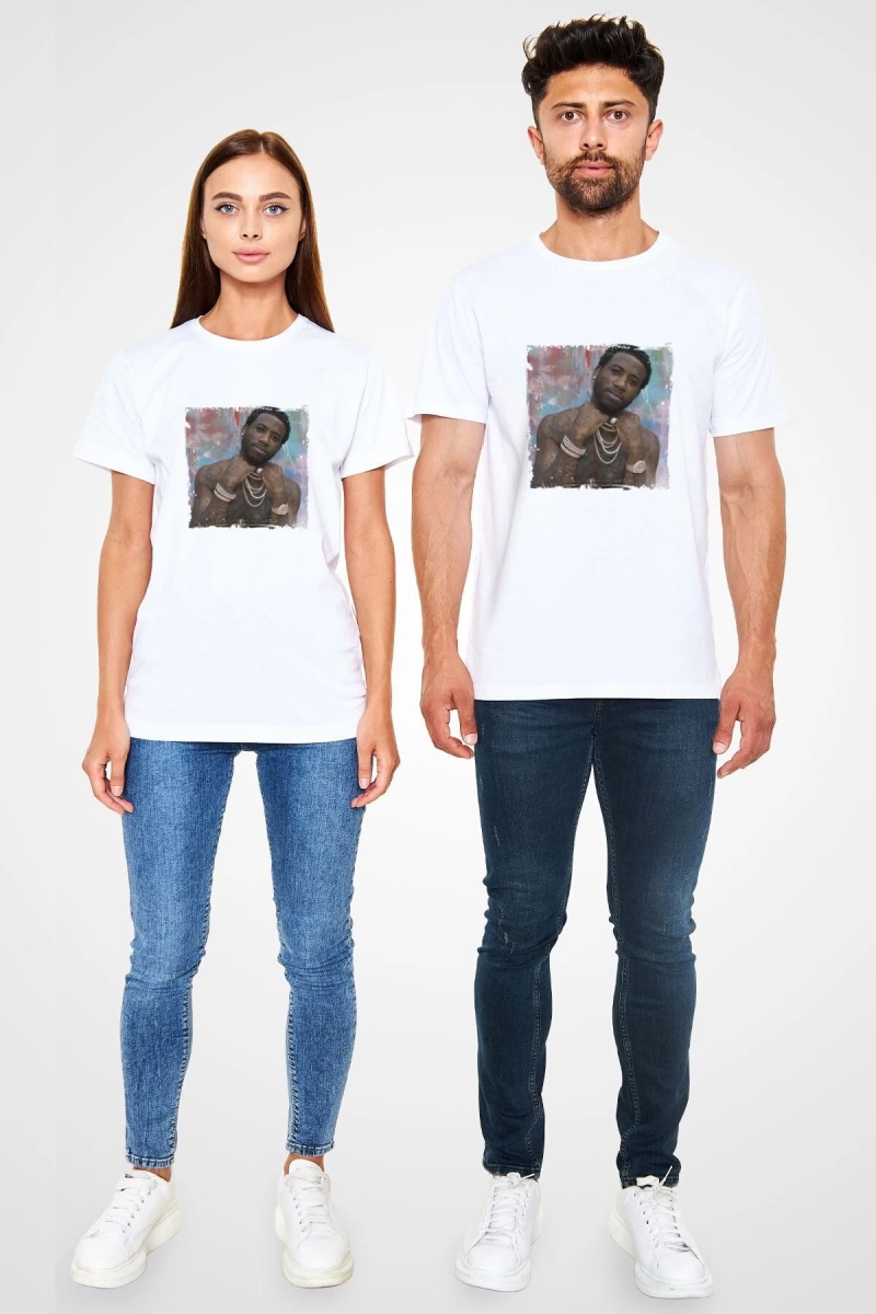 Mane Beyaz Unisex Tişört T-Shirt
