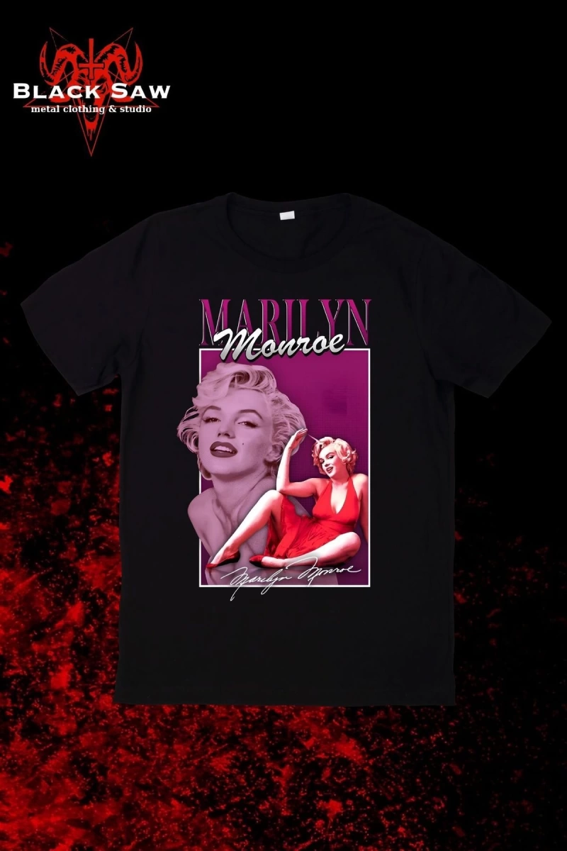 Marilyn Monroe Baskılı KODSİYAHSAW
