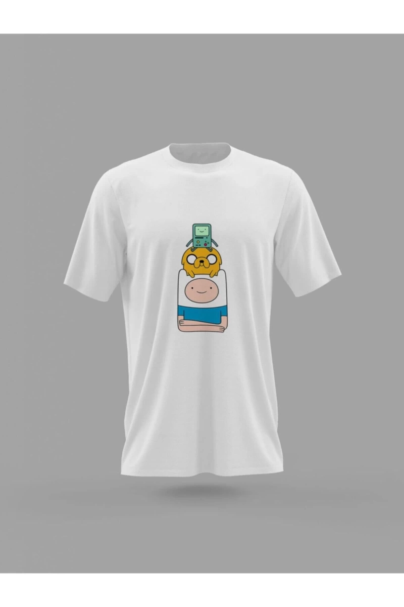 MAVİ Unisex Adventure Time Baskılı T-shirt PNRMTSHRT1113