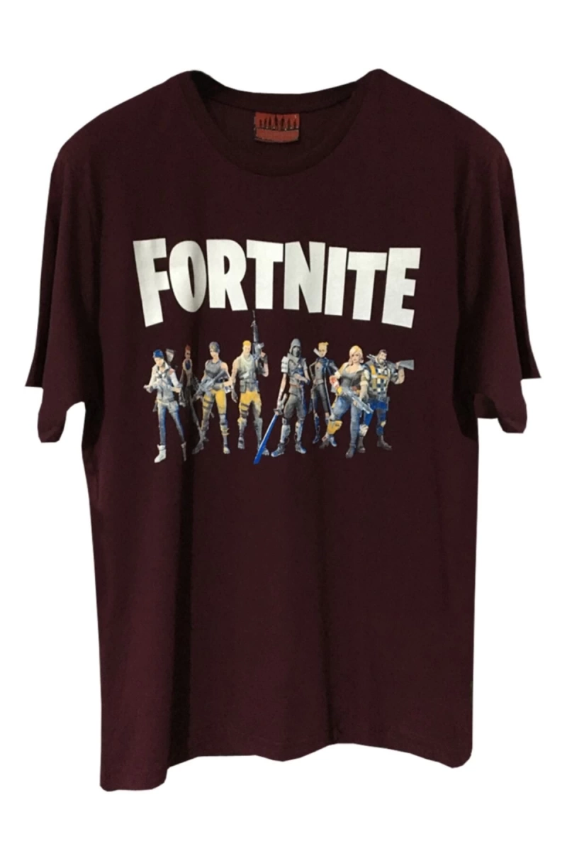 MAVİ Unisex Fortnıte Karakter Baskılı Tişört FRTN478752