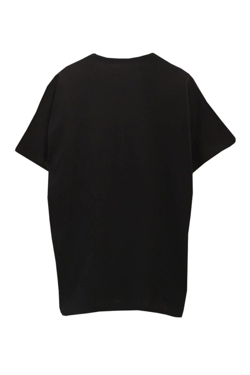 MAVİ Unisex Oversize Rock Müzik Acdc Siyah Tişört ADCD6520