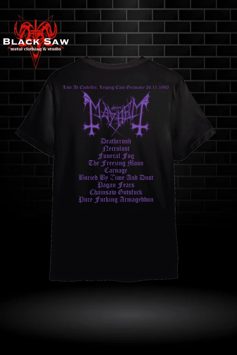 Mayhem Live in Leipzig Black Metal KODSİYAHSAW