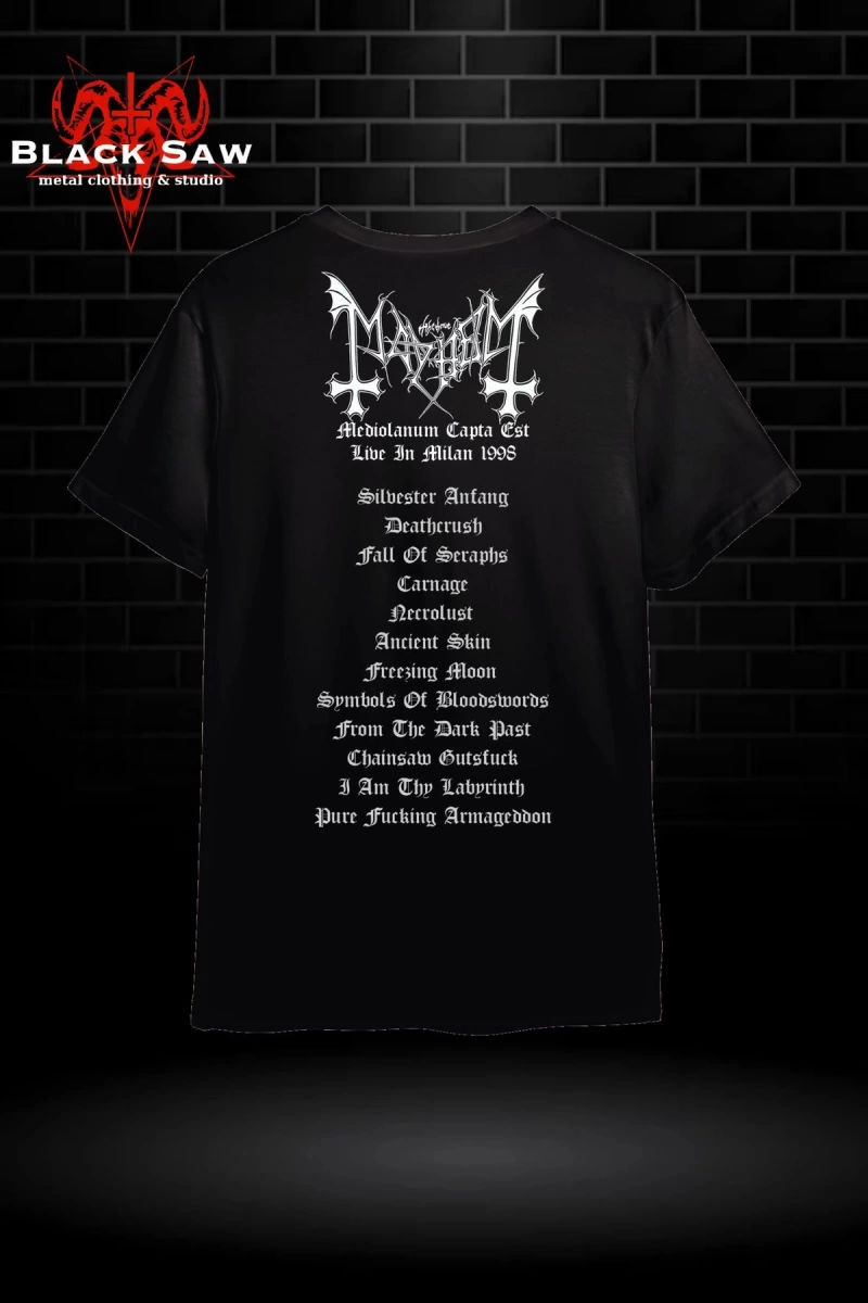 Mayhem Mediolanum Black Metal KODSİYAHSAW