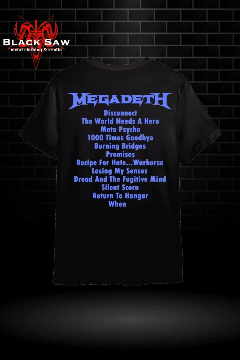Megadeth Thrash Metal KODSİYAHSAW
