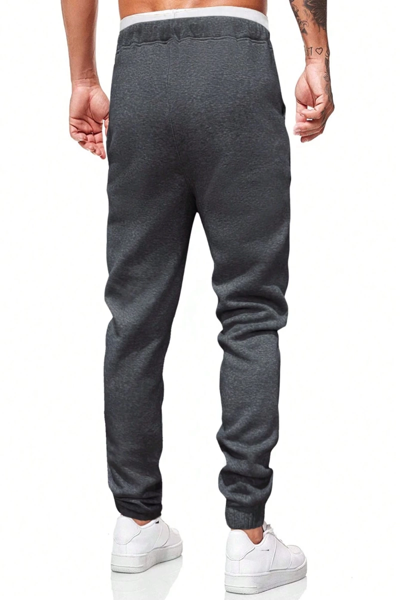MEN Sokak Hayatı Erkek Düz Renk Günlük Minimalist Pantolon, Yaz İçin Uygun