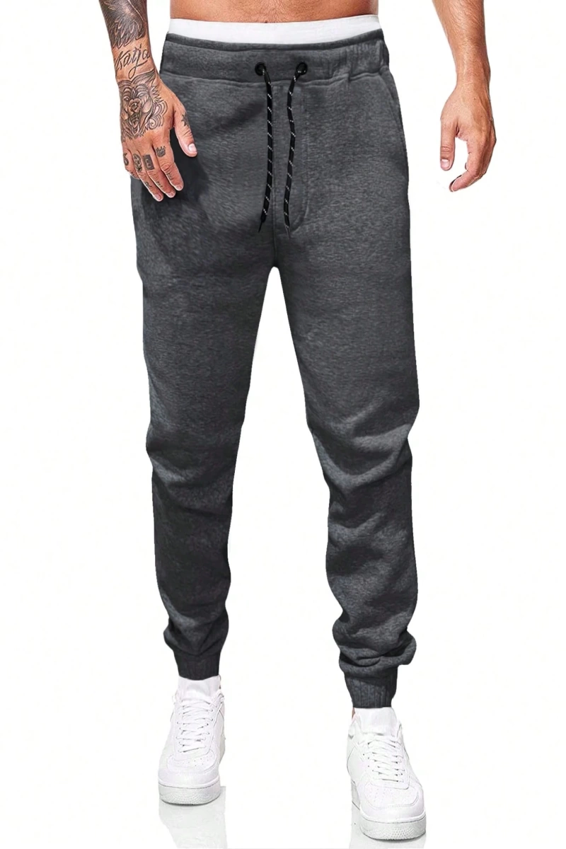 MEN Sokak Hayatı Erkek Düz Renk Günlük Minimalist Pantolon, Yaz İçin Uygun