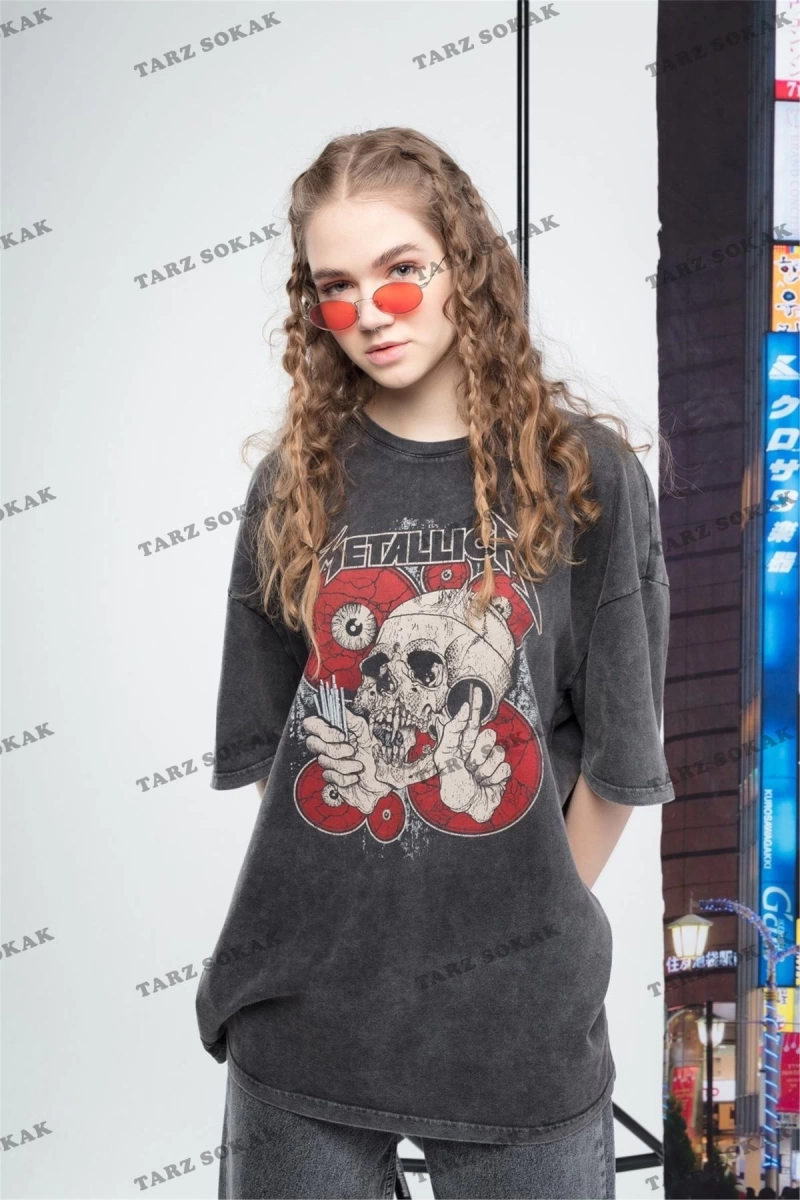 Metallica Kadın Tshirt