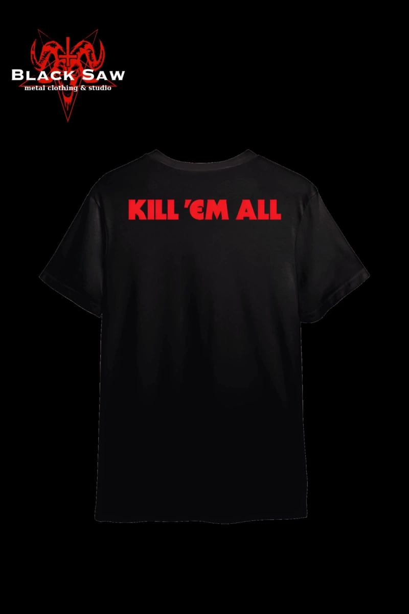 Metallica Kill em All Thrash Metal KODSİYAHSAW