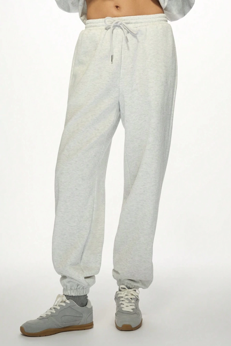 MISSGUIDED Klasik Büyük Boy Jogger Eşofman Altı Elastik Manşetli, Rahat Atletik Dinlenme Pant