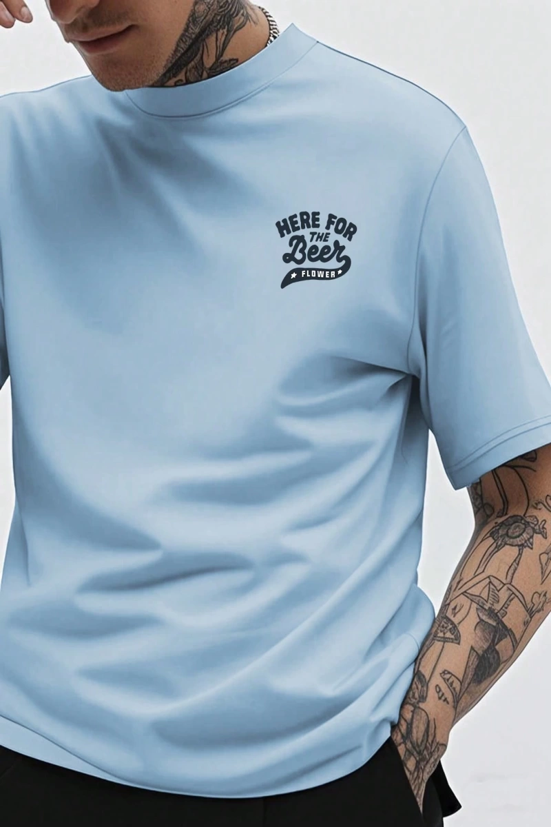 Moda Erkek Kısa Kollu Tişört |