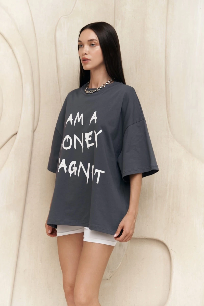 Money Magnet Antrasit Oversize