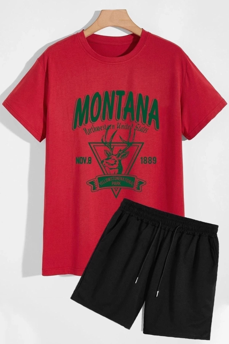 Montana Şort T-shirt Eşofman Takımı MONTANA