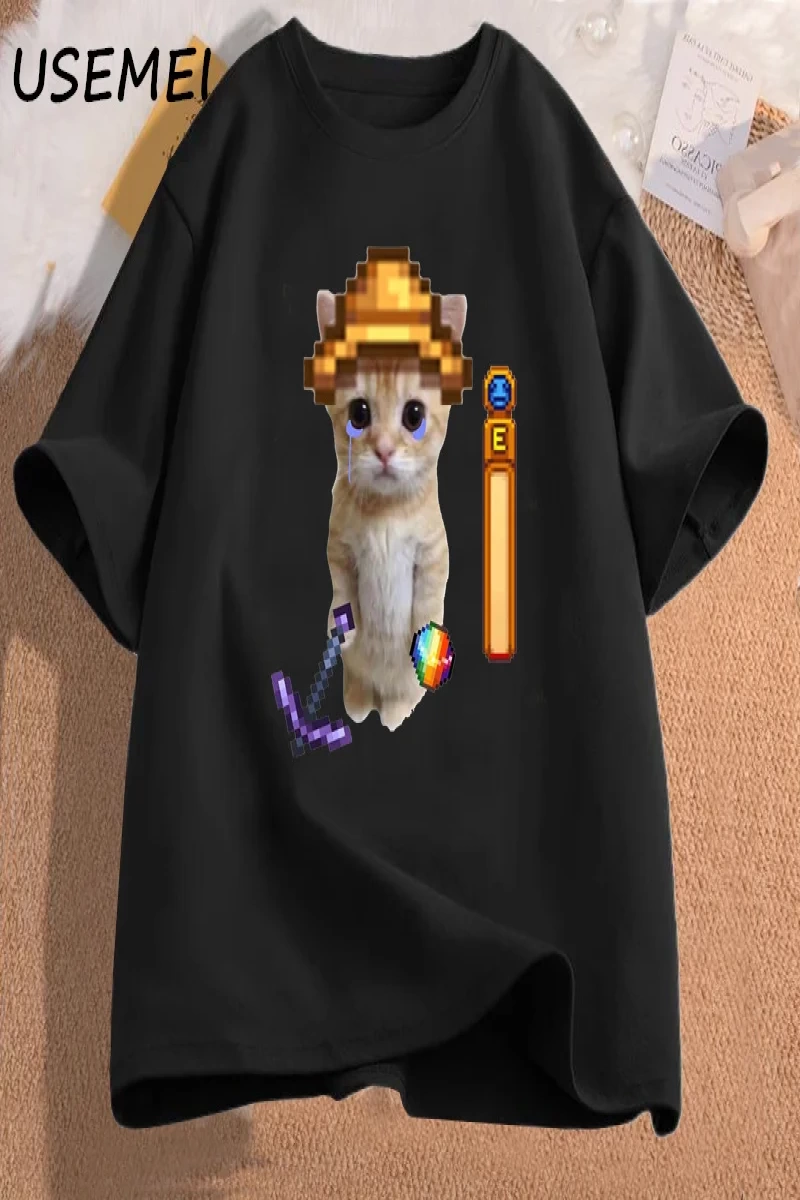 Moo Deng T Shirt komik bebek Hippo Moo Deng Gang T-shirt sevimli bebek Pygmy Hippo Moo Deng T 2882