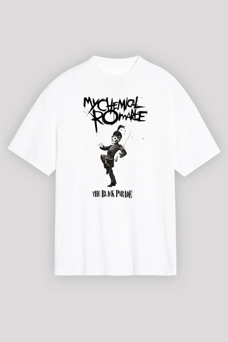 My Chemical Romance Beyaz Unisex Tişört T-shirt