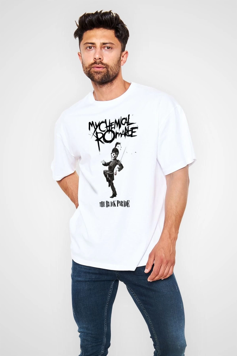 My Chemical Romance Beyaz Unisex Tişört T-shirt