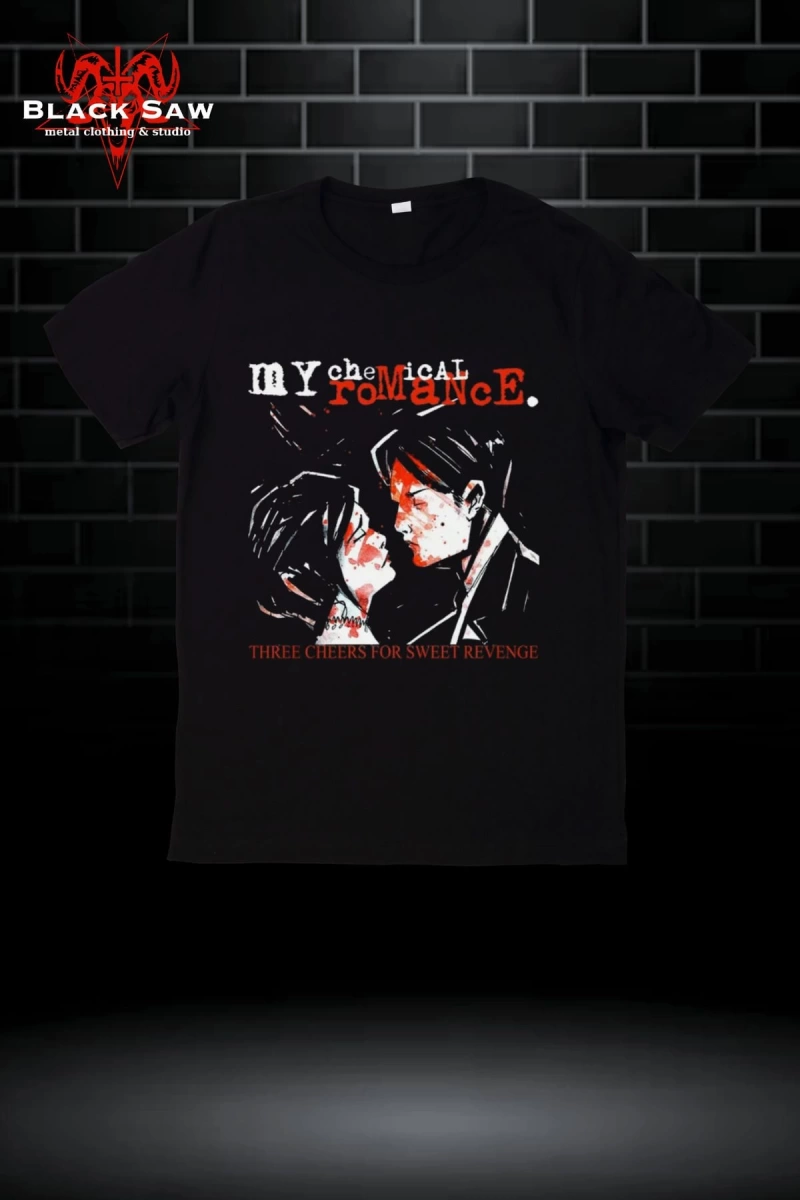 My Chemical Romance Three Cheers For Sweet Revenge Emo Rock Grup KODSİYAHSAW