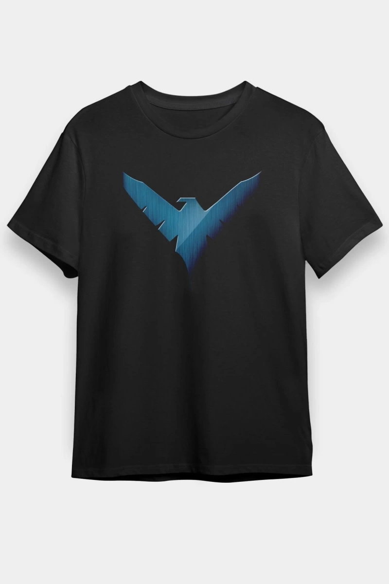 Nightwing Siyah Unisex Tişört T-shirt