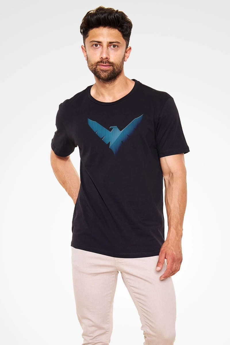 Nightwing Siyah Unisex Tişört T-shirt