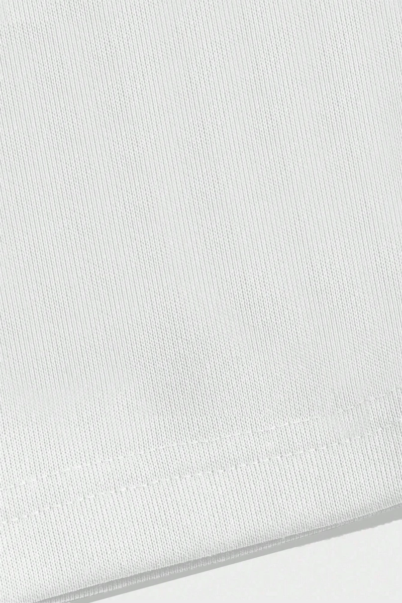Ön Grafikli Düşük Kasık Kısa