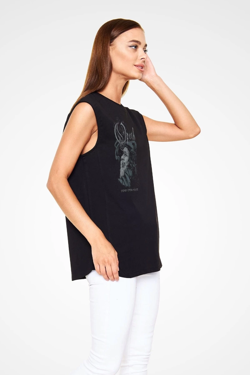 Opeth Siyah Kolsuz Tişört T-shirt