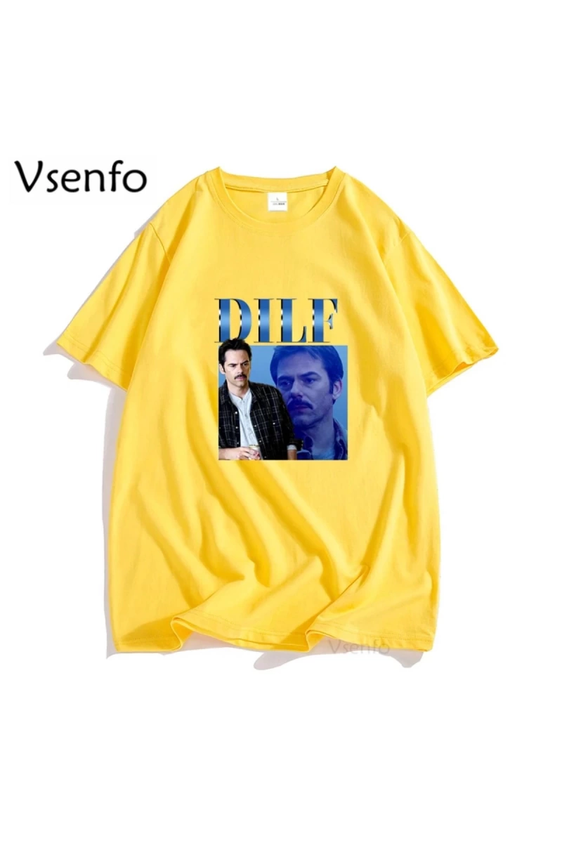 Orijinal DILF Charlie kuğu T-shirt kadın erkek alacakaranlık destan Merch Tshirt boy erkek T