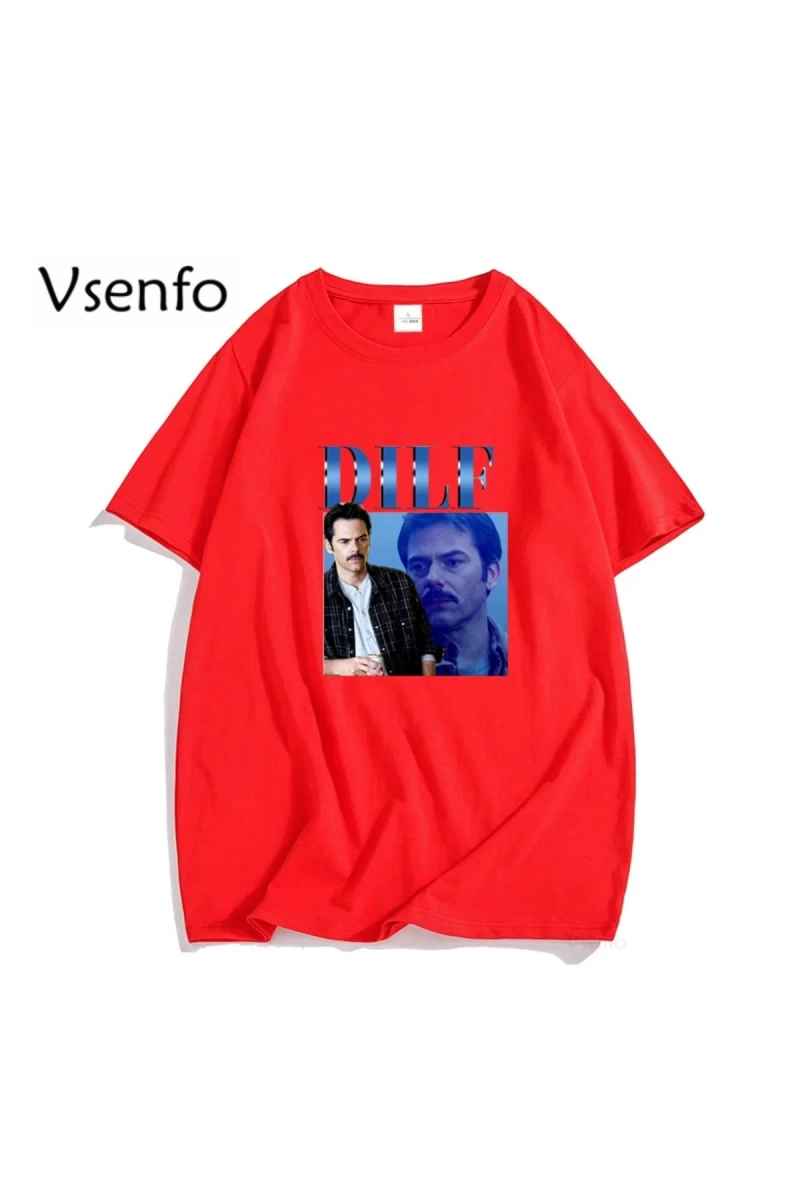 Orijinal DILF Charlie kuğu T-shirt kadın erkek alacakaranlık destan Merch Tshirt boy erkek T