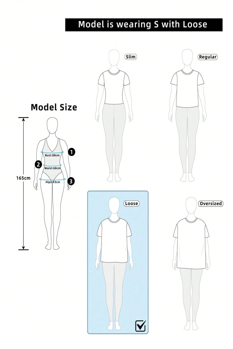 Oversize Brooklyn Grafik Baskılı Yuvarlak Yaka Kısa Kollu Tişört, Rahat Bol Kesi