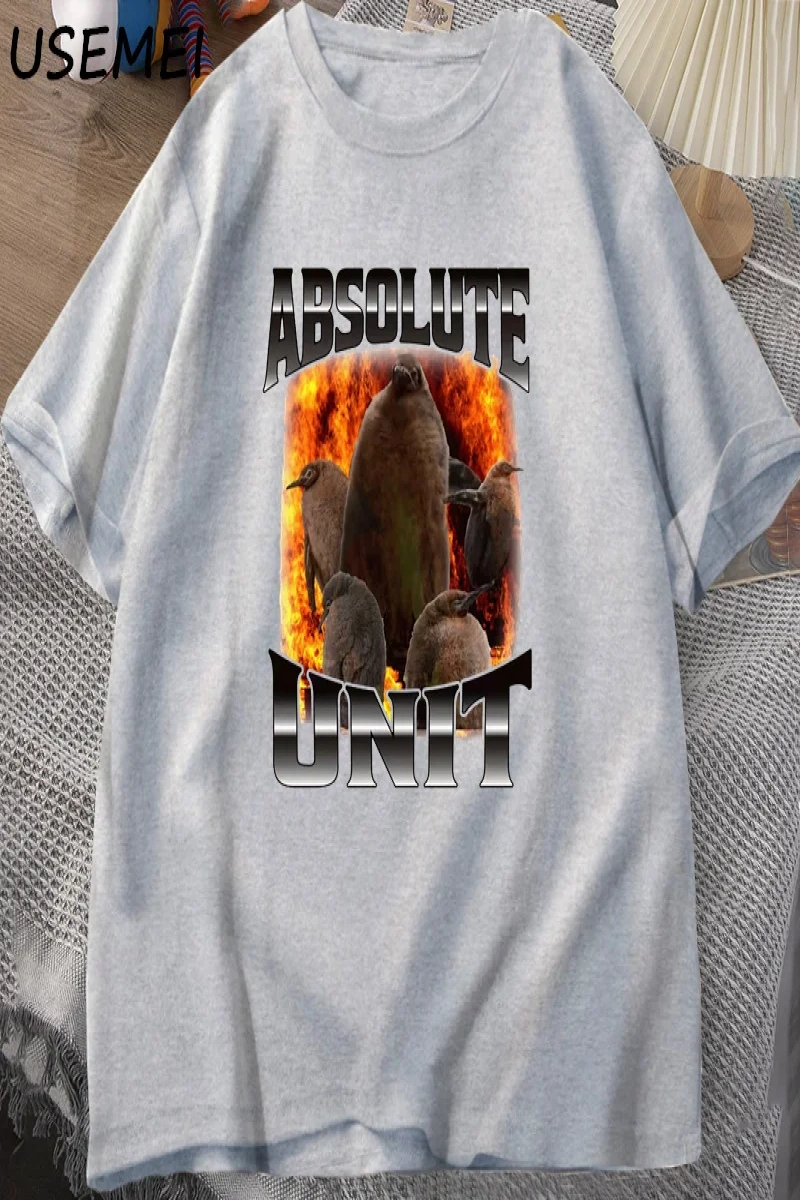 Pesto The Penguin Absolute Unit Tshirts Rap Fire Style Viral Meme Pop Culture Mens T-Shirt C 3008