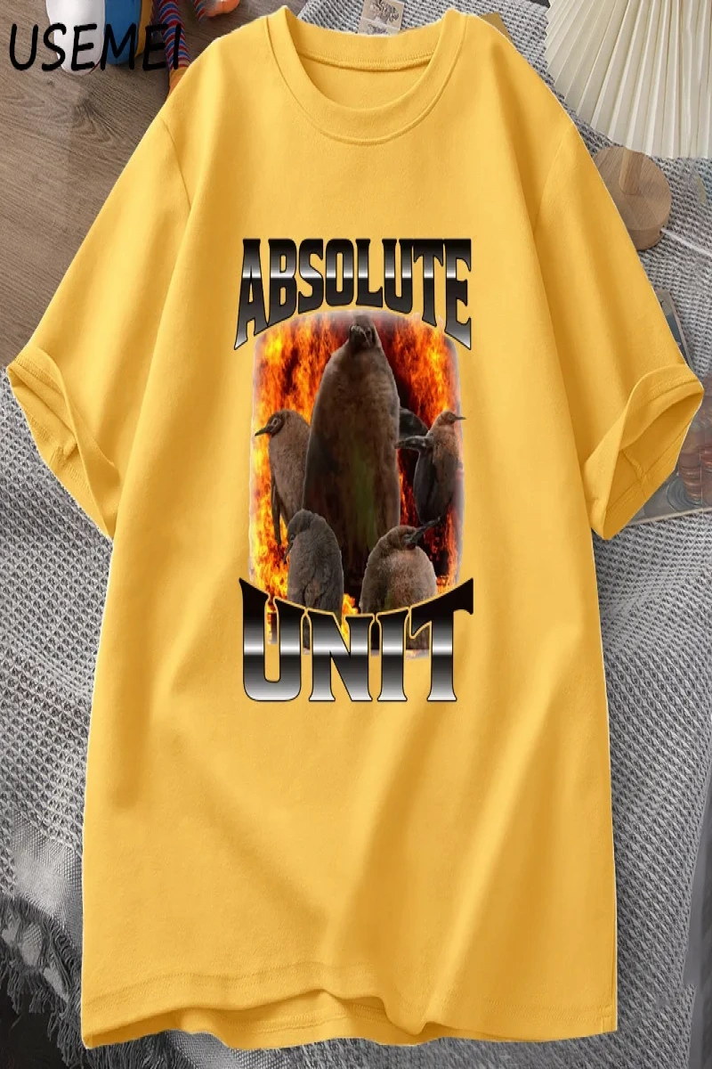 Pesto The Penguin Absolute Unit Tshirts Rap Fire Style Viral Meme Pop Culture Mens T-Shirt C 3008