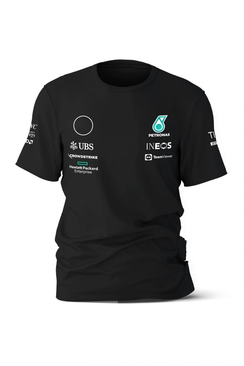 Petronas F1 Team 2022 Siyah Tshirt