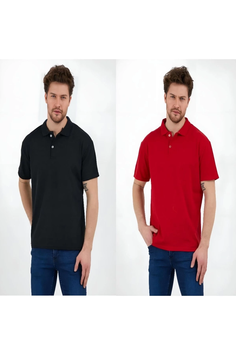 Polo Yaka T-shirt 3lü Set