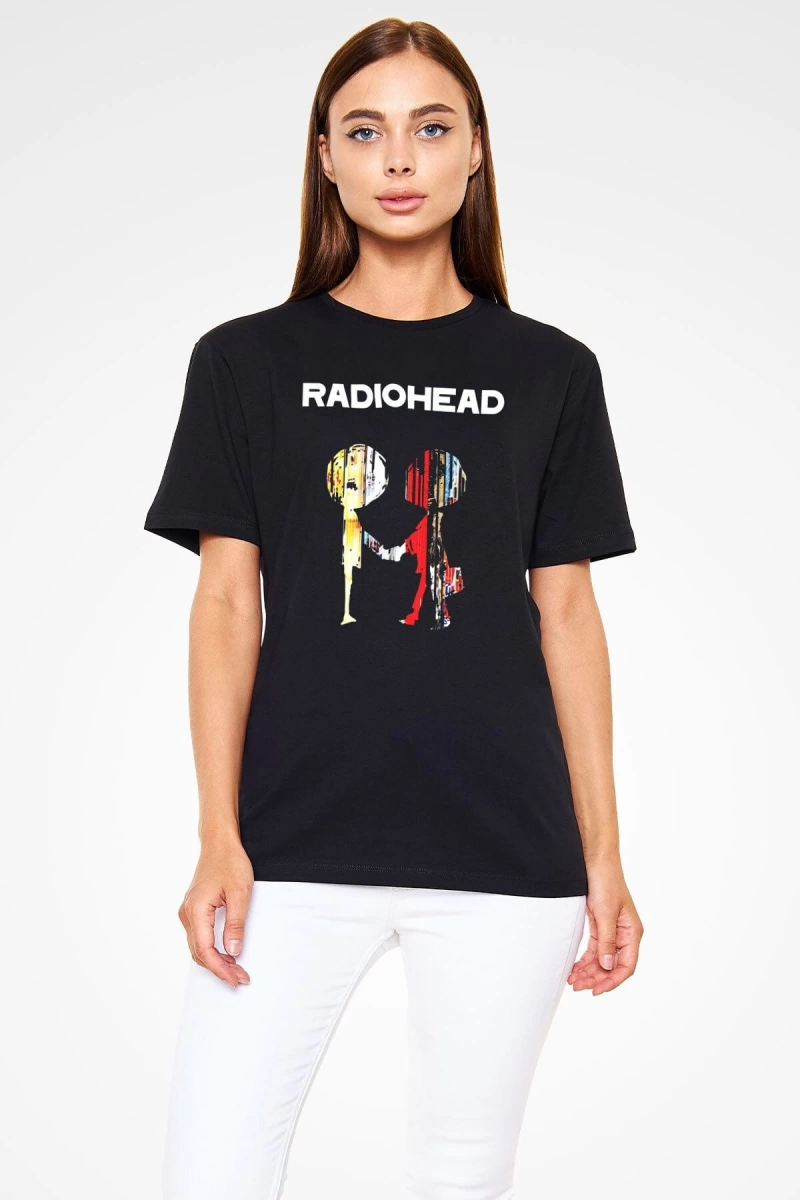 Radiohead Siyah Unisex Tişört T-shirt